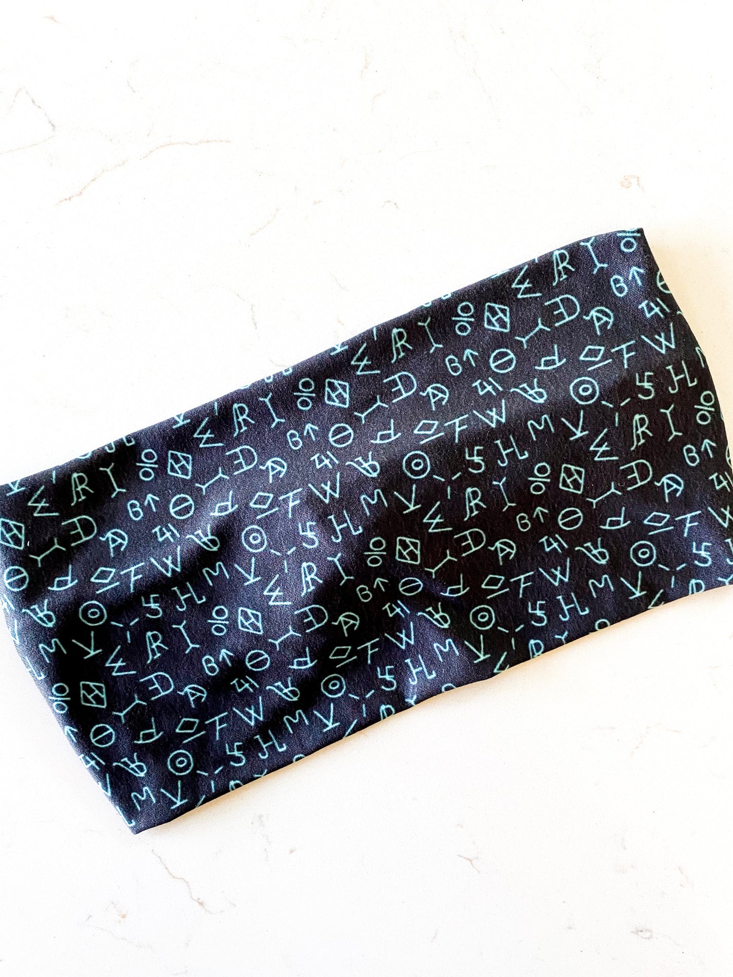 Cattle Brands Turquoise Headband