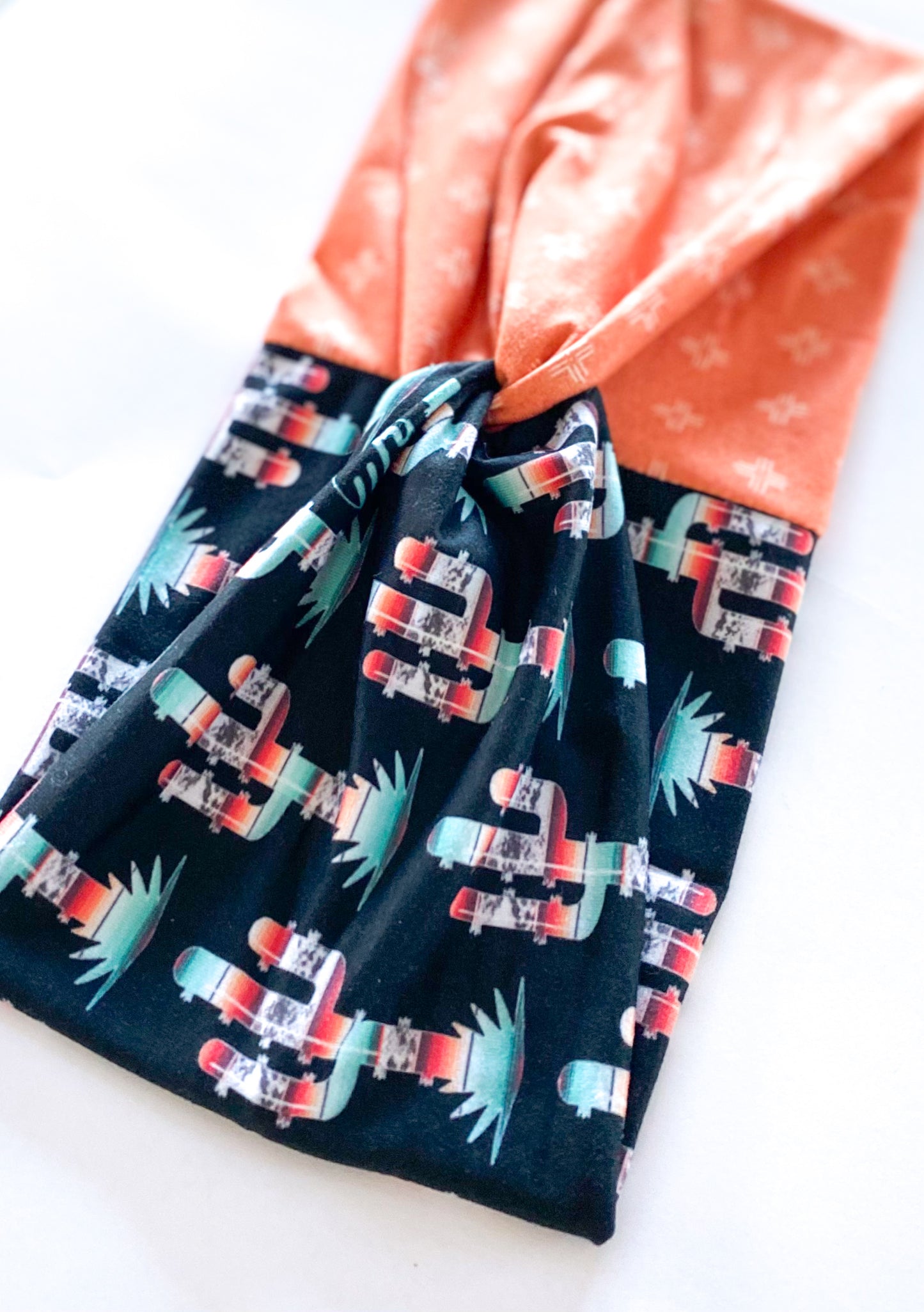 Serape Cactus/Mudcloth Orange