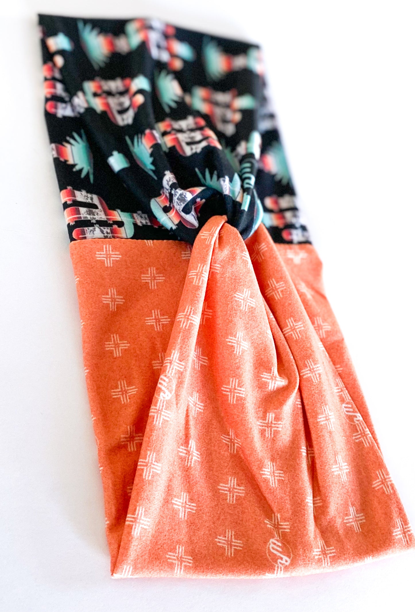 Serape Cactus/Mudcloth Orange