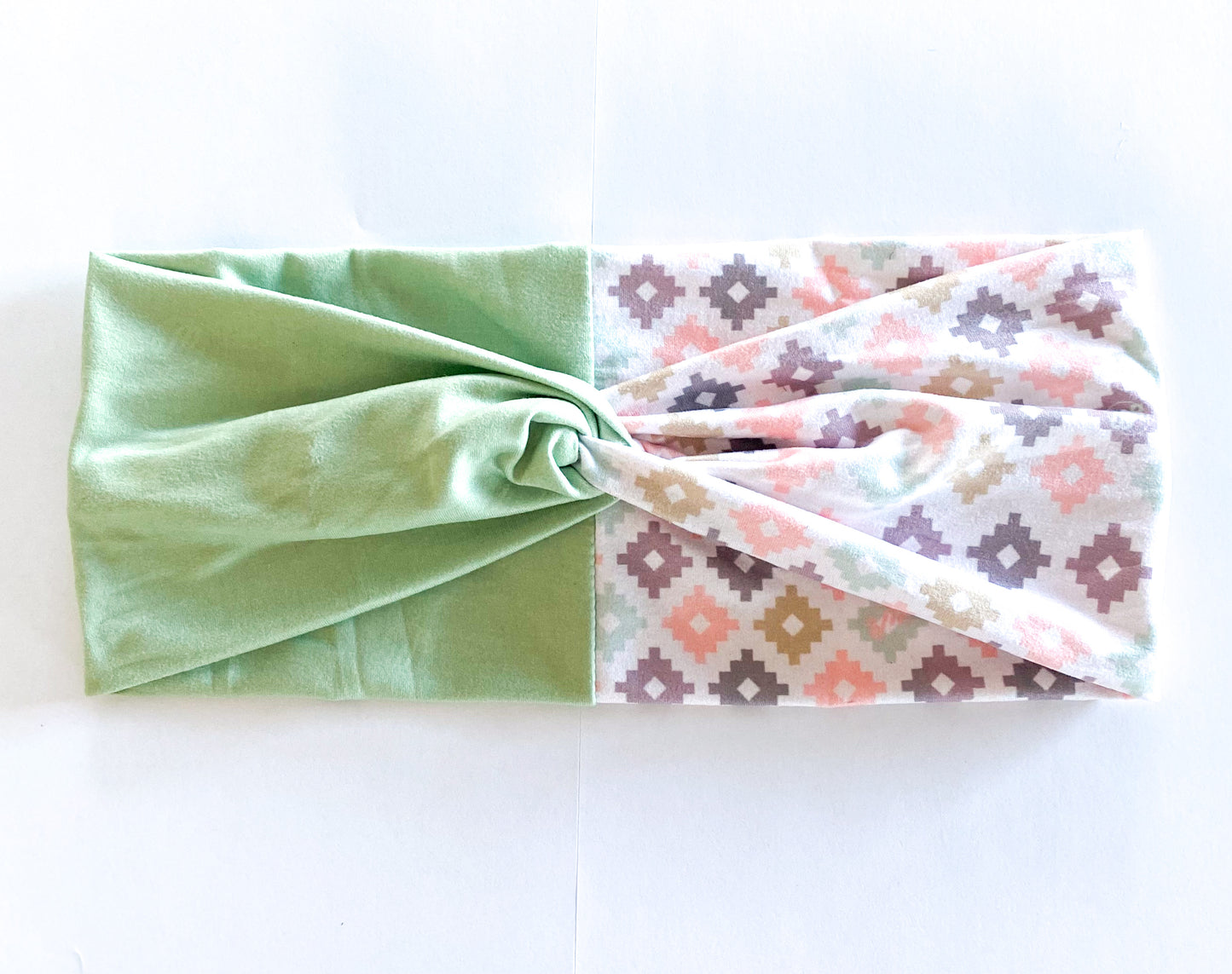 Muted Aztec/ Solid Sage