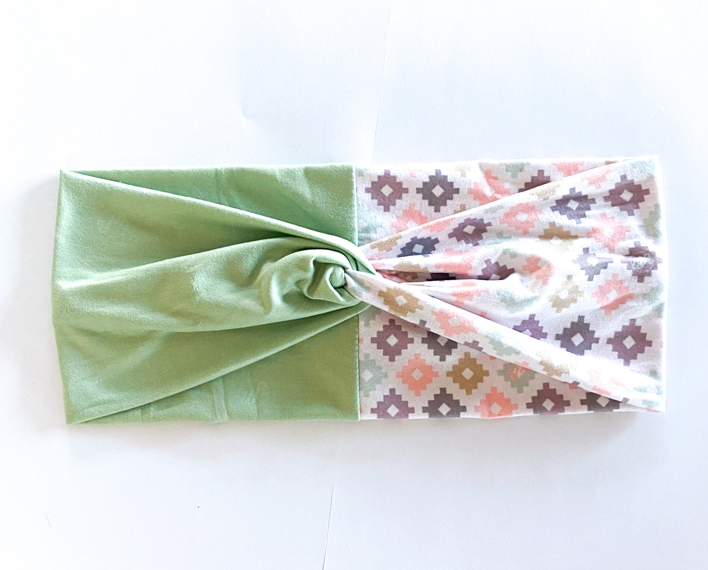 Muted Aztec/ Solid Sage