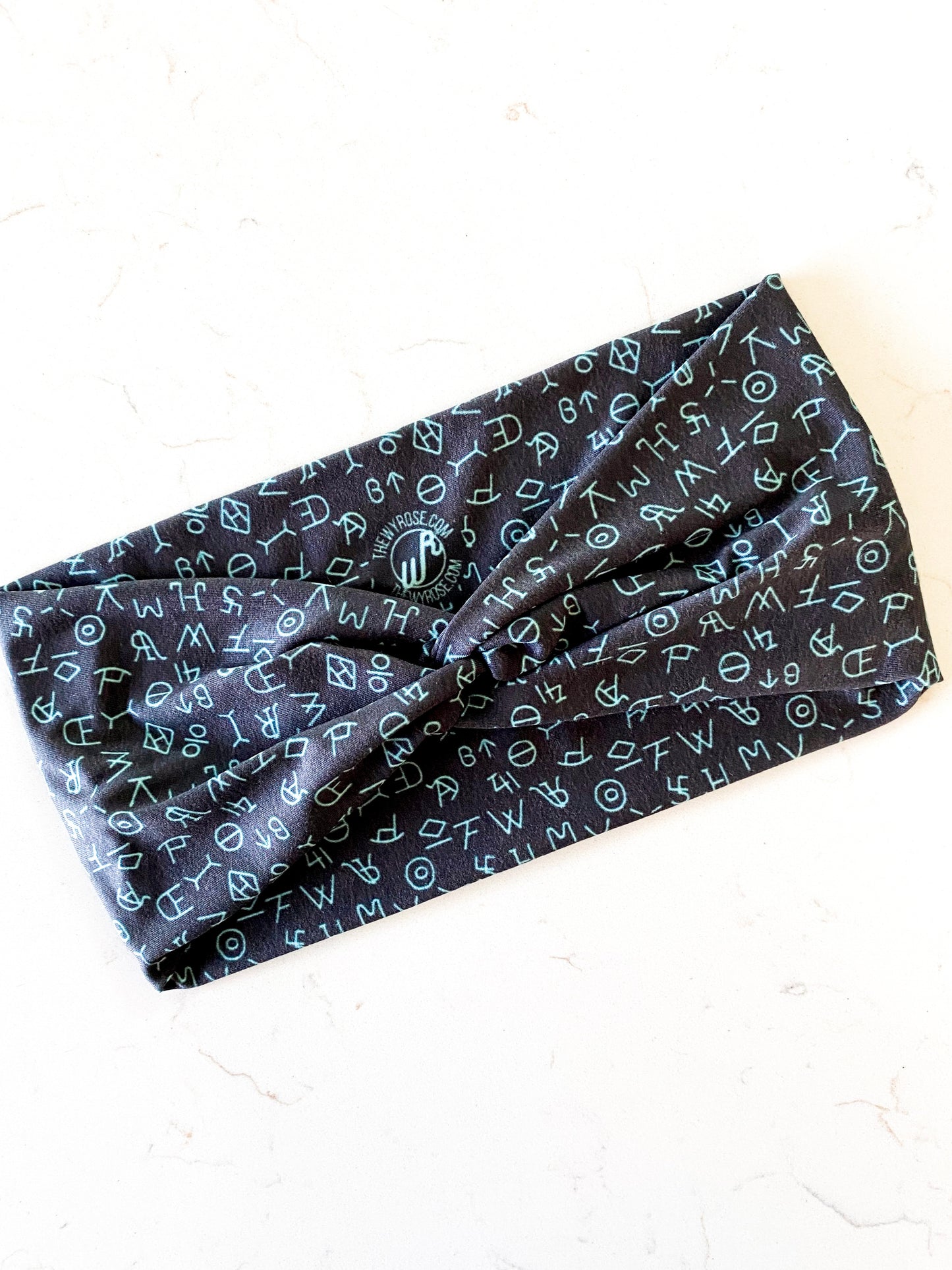 Cattle Brands Turquoise Headband