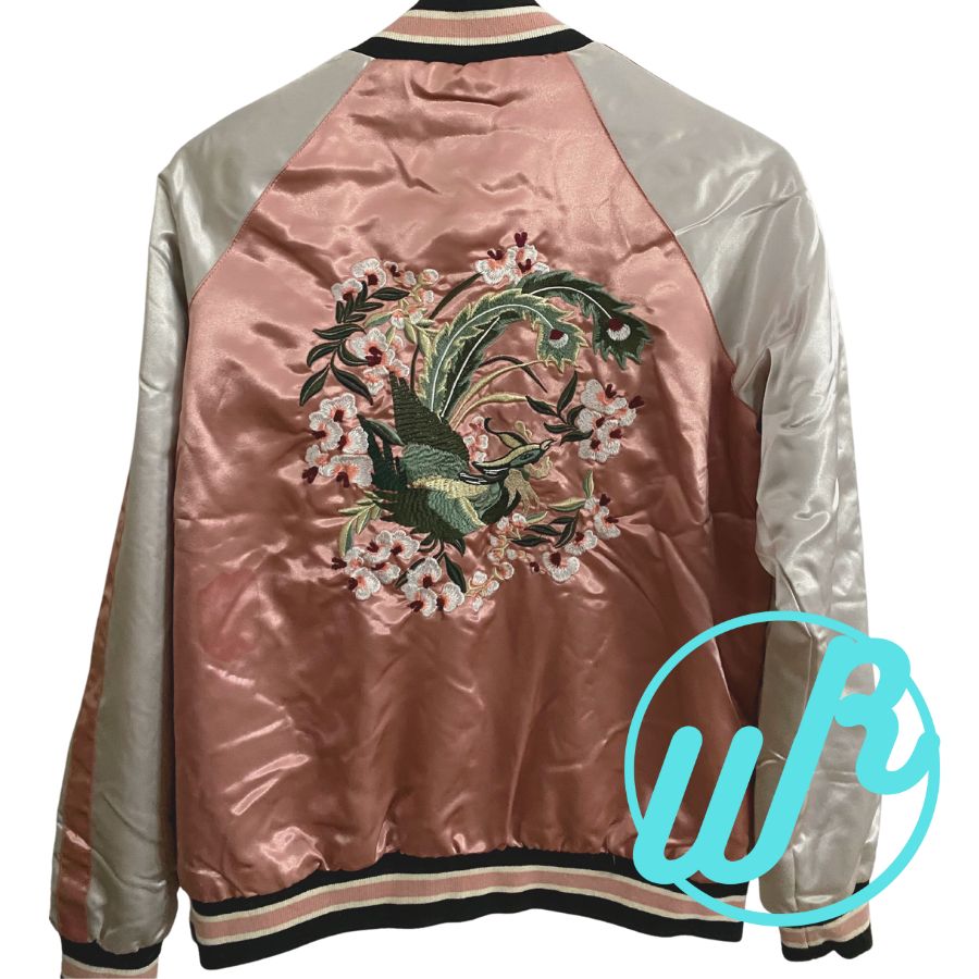 Satin Bomber Jacket
