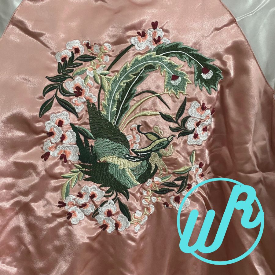 Satin Bomber Jacket