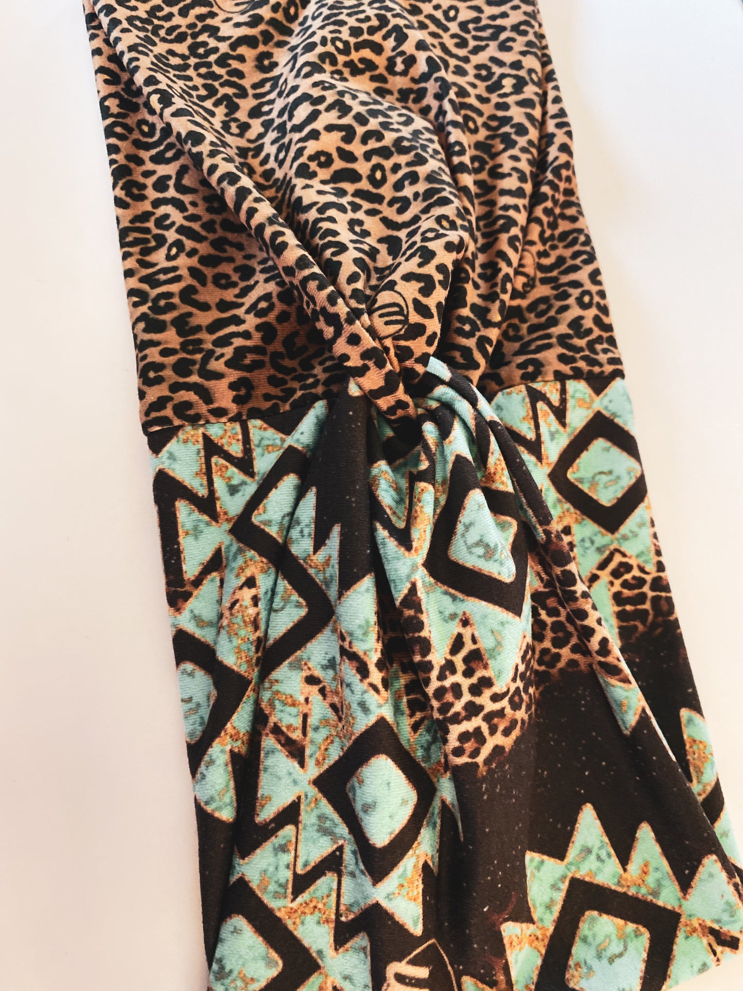 Catch Me If You Can/Turquoise Aztec