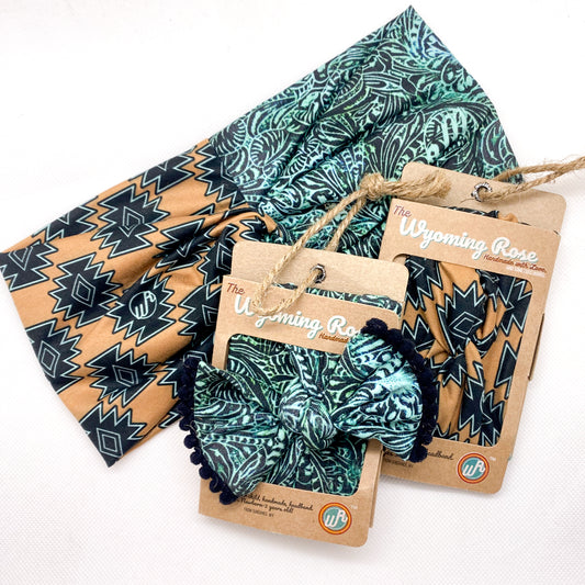 Sunkissed Culhua/Tooled Leather Turquoise