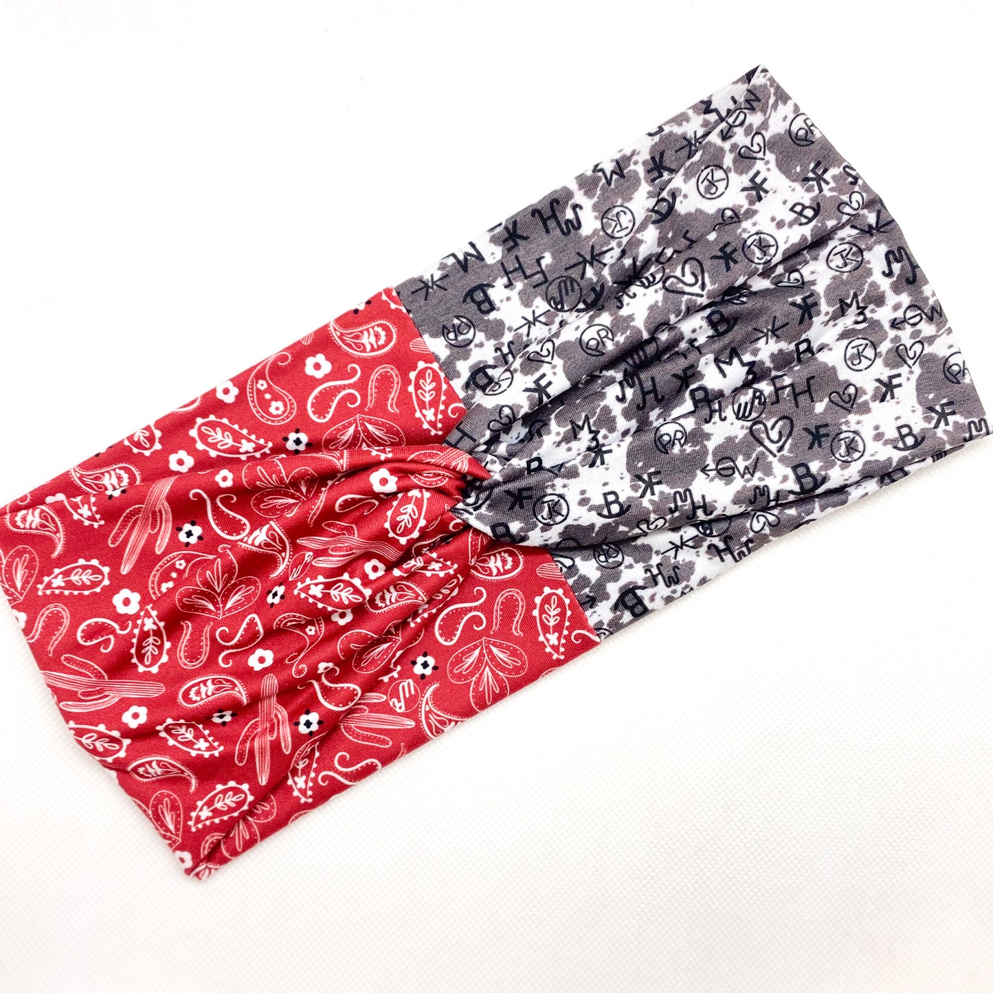 Red Paisley/Cow Print Brands