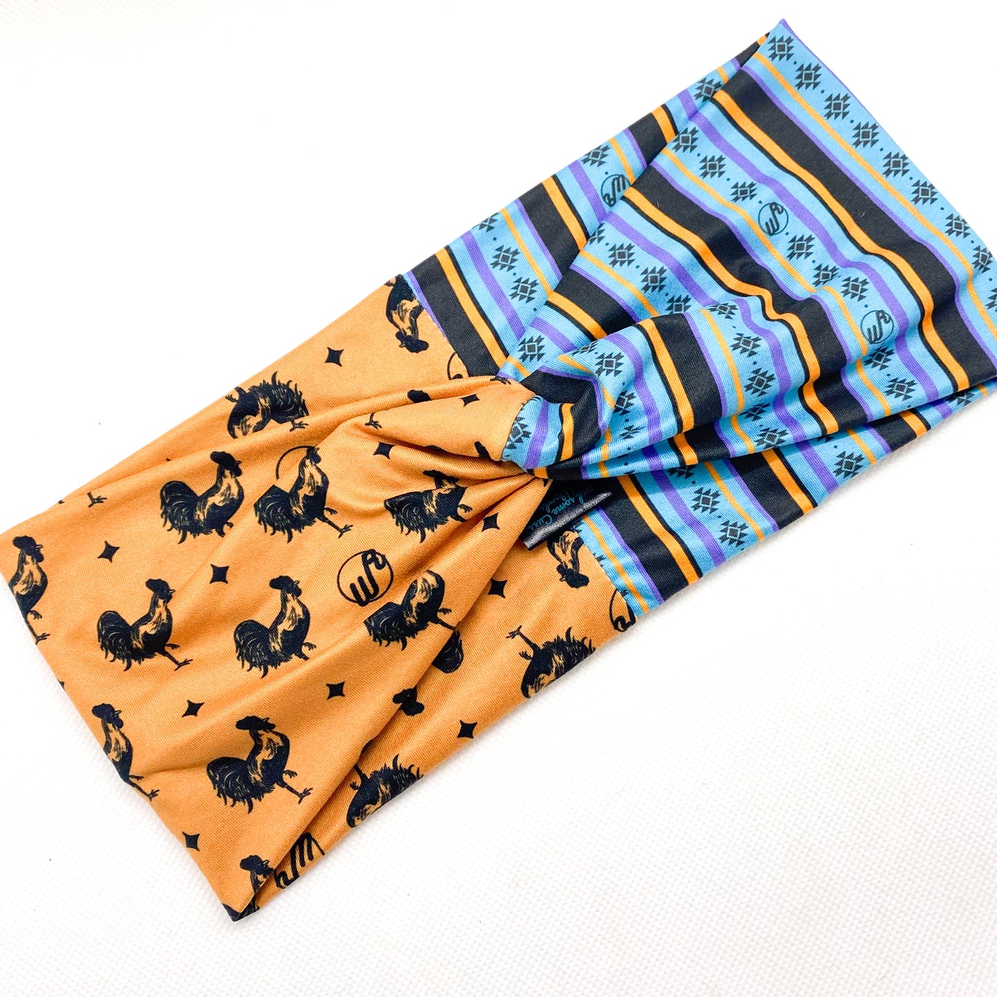 90's Western Stripe/Roosters