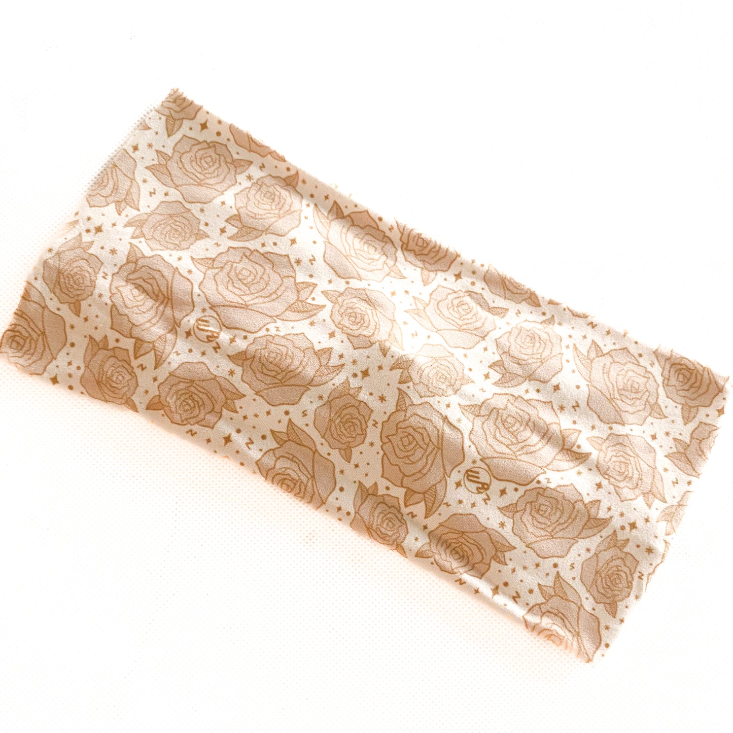 Burlap Roses Headband