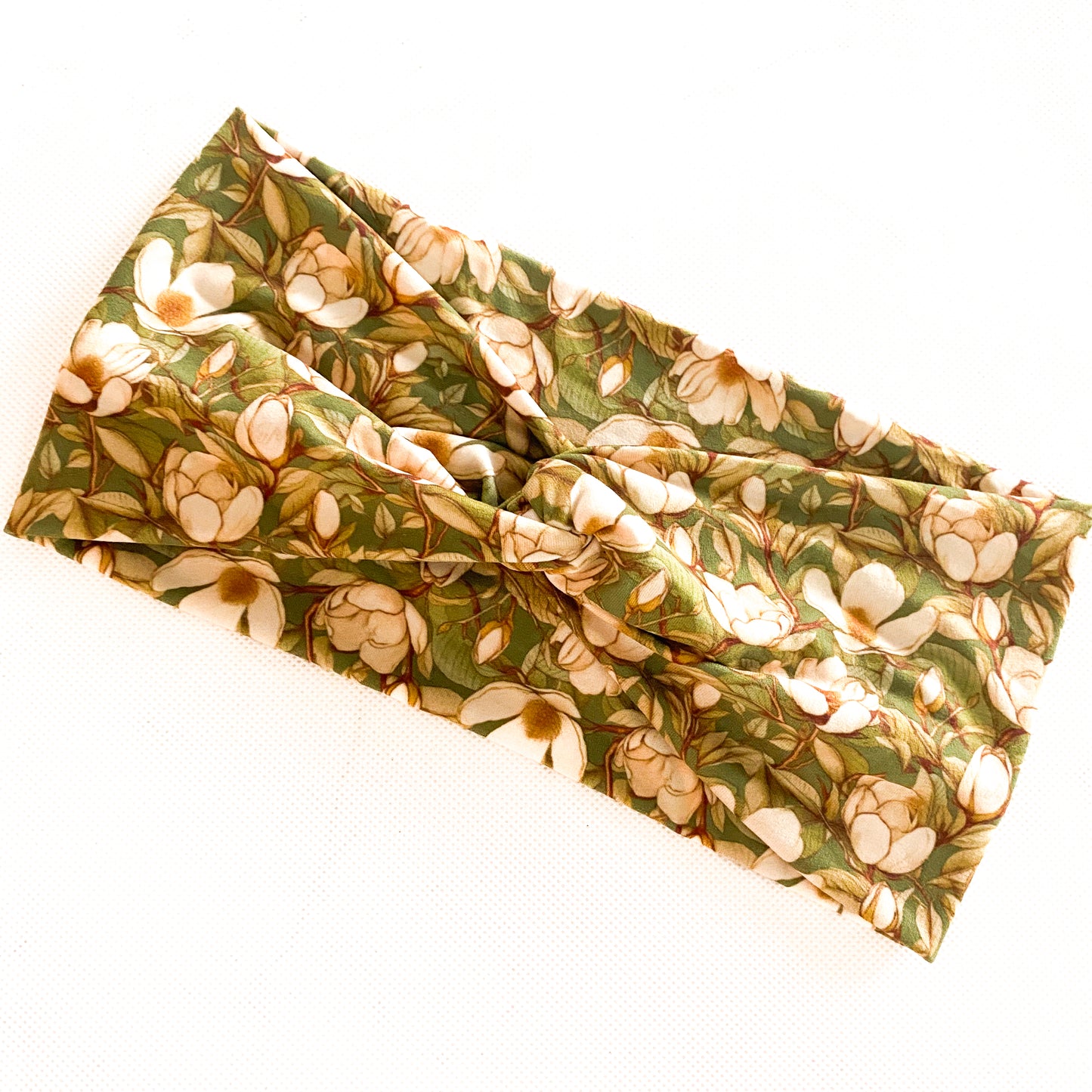 Olive Floral Headband
