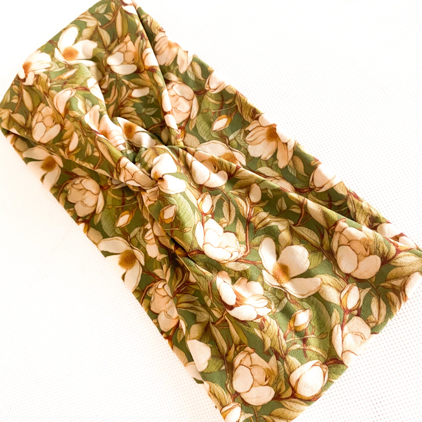 Olive Floral Headband