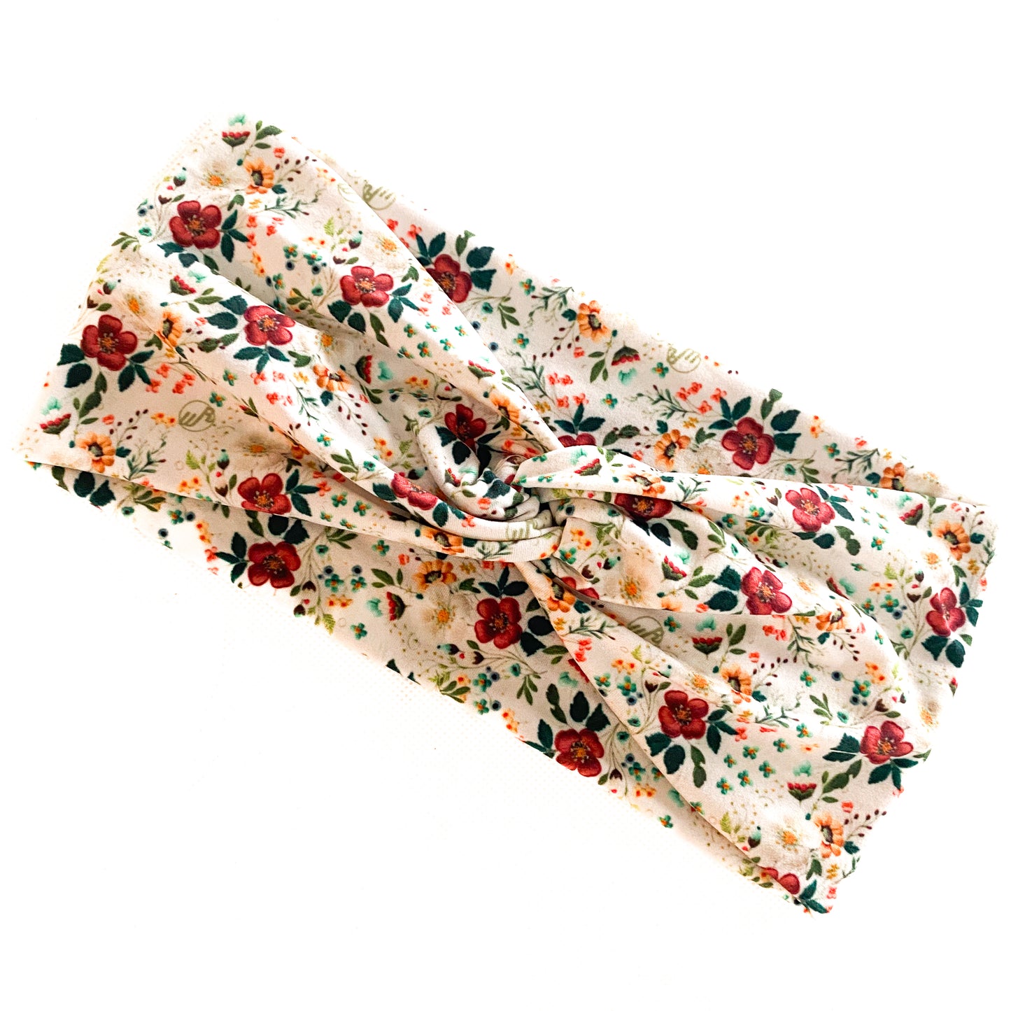 Falling Floral Embroidery Headband
