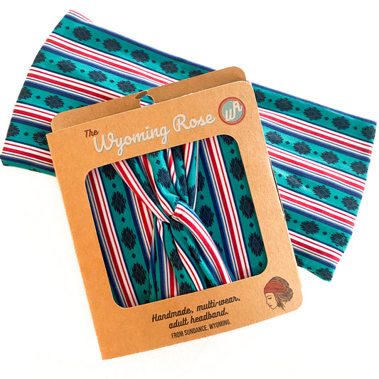 Christmas In July Serape Headband