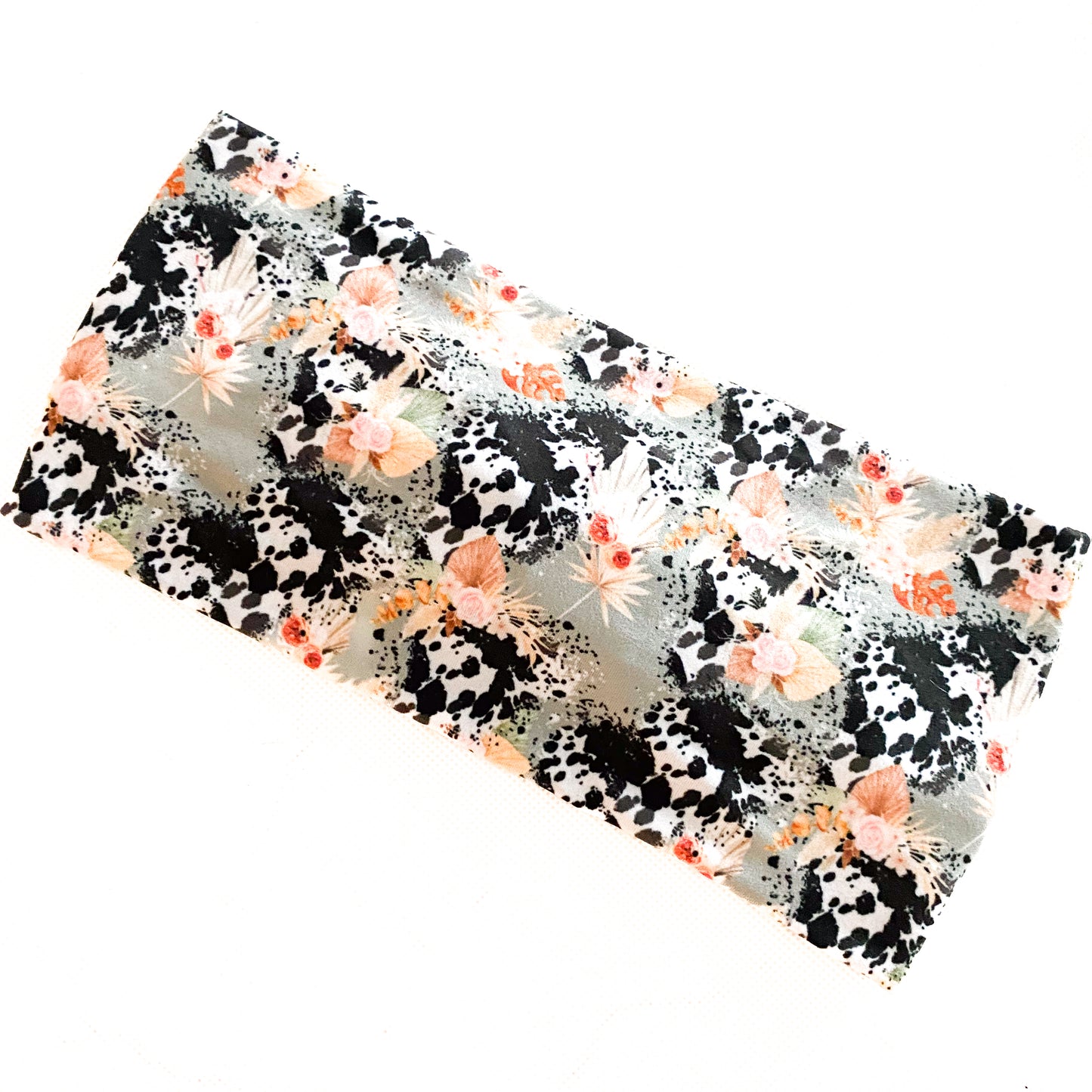 Boho Floral Cow Headband