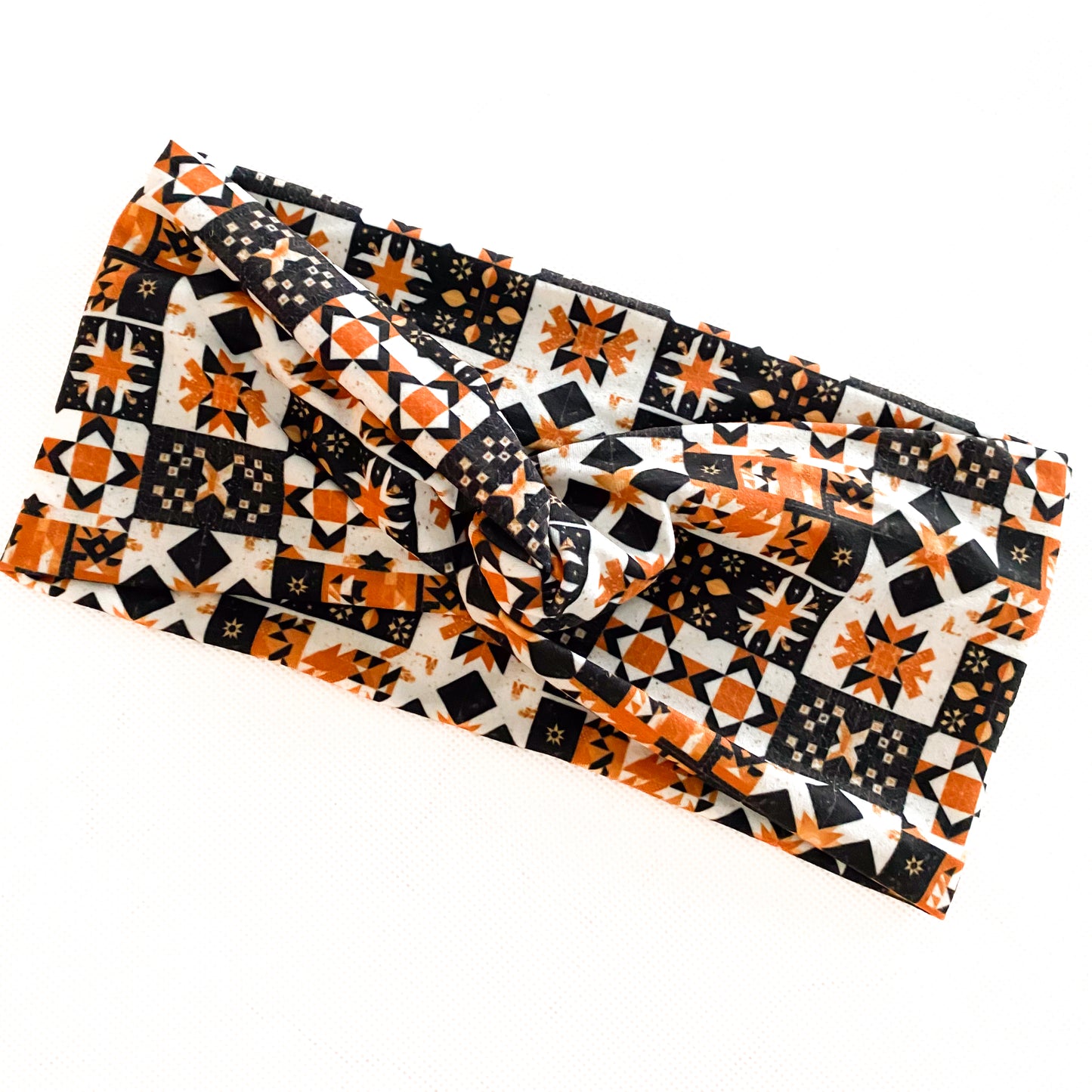 Earthy Patchwork Headband