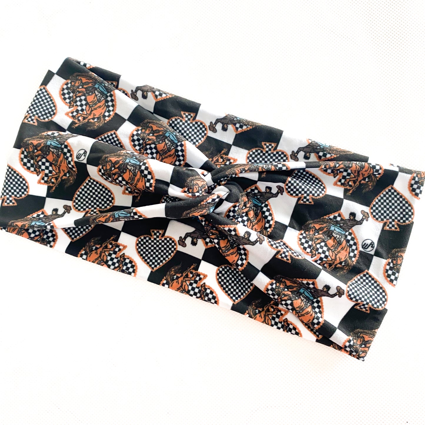 Checkered Rodeo Headband