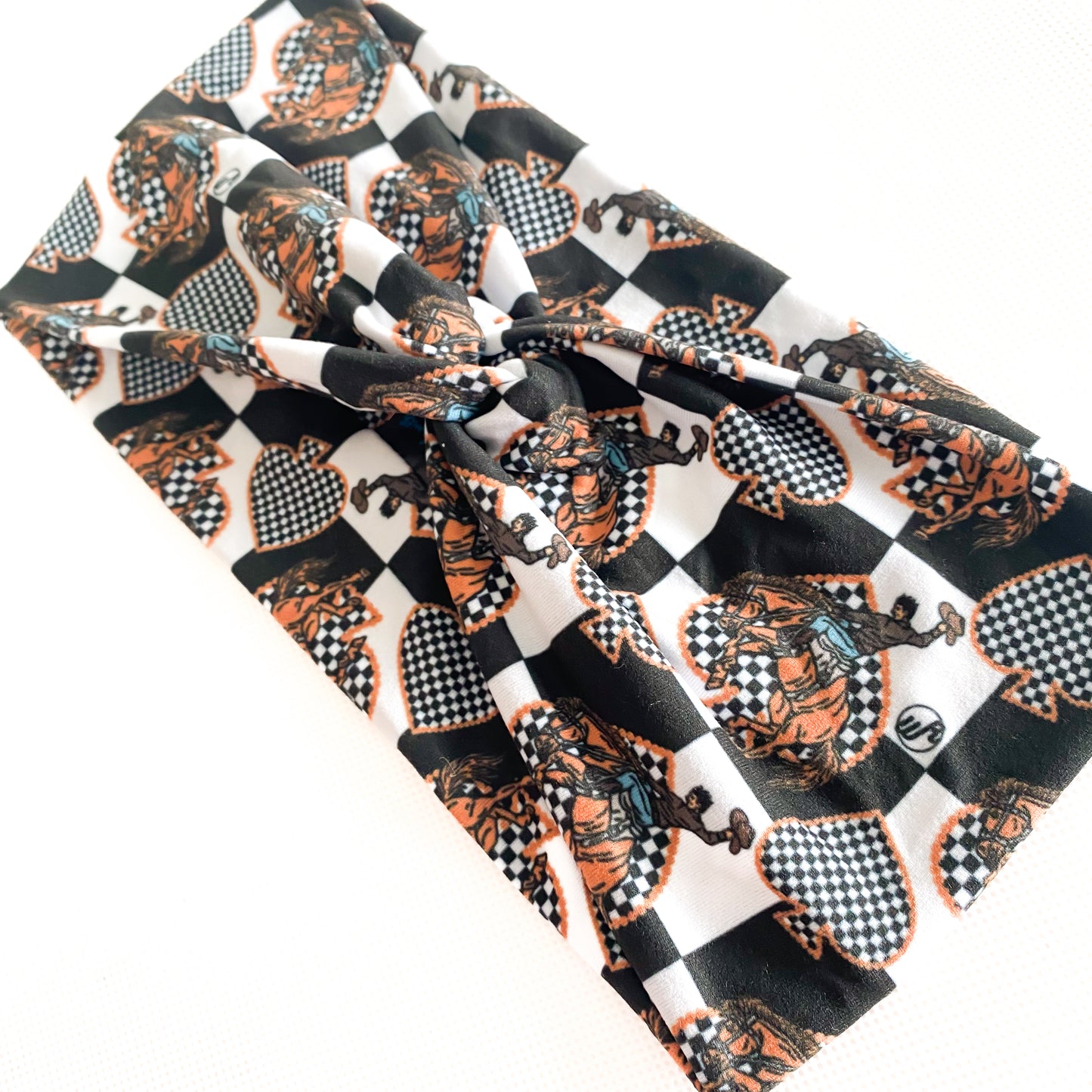Checkered Rodeo Headband