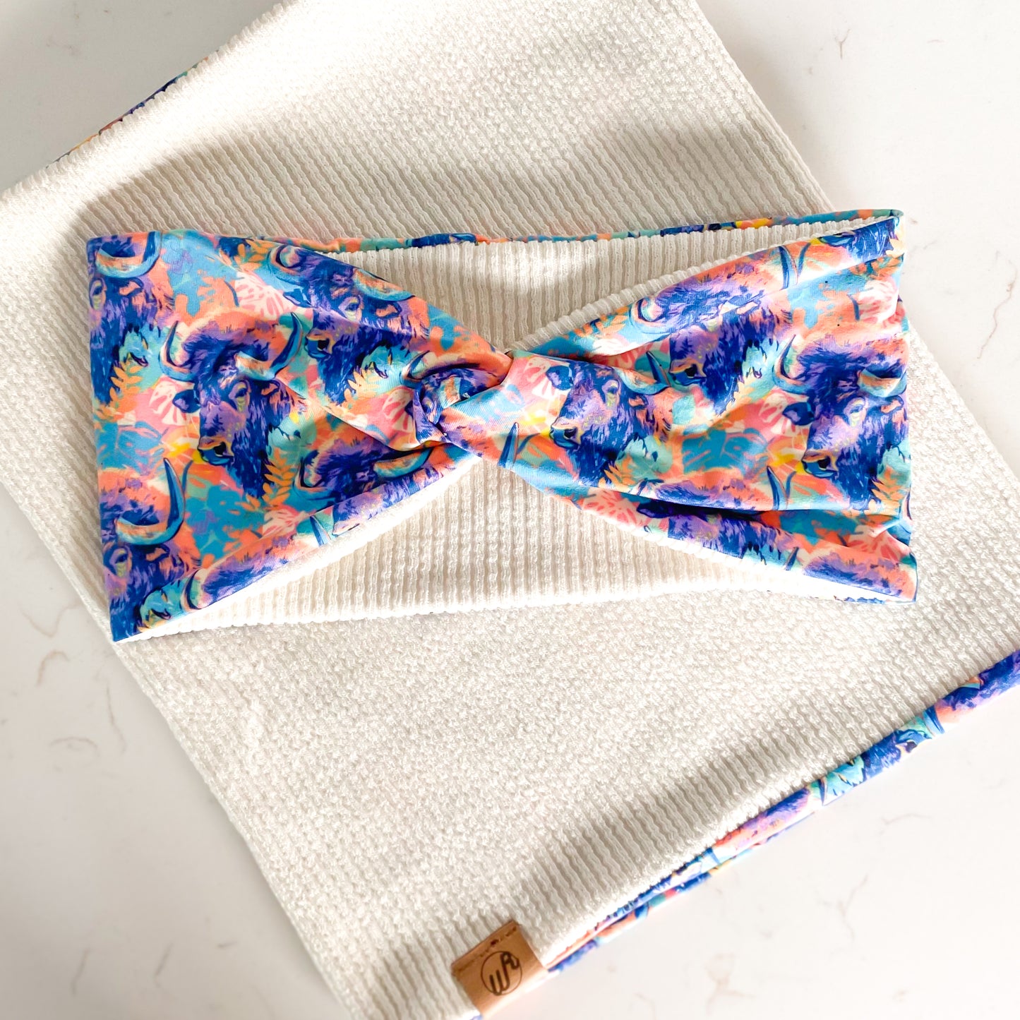 Bison on the Beach and Ivory Koozie Set