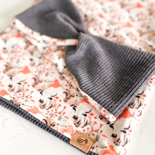 Orange Creamsicle Obsession and Gray Koozie Set