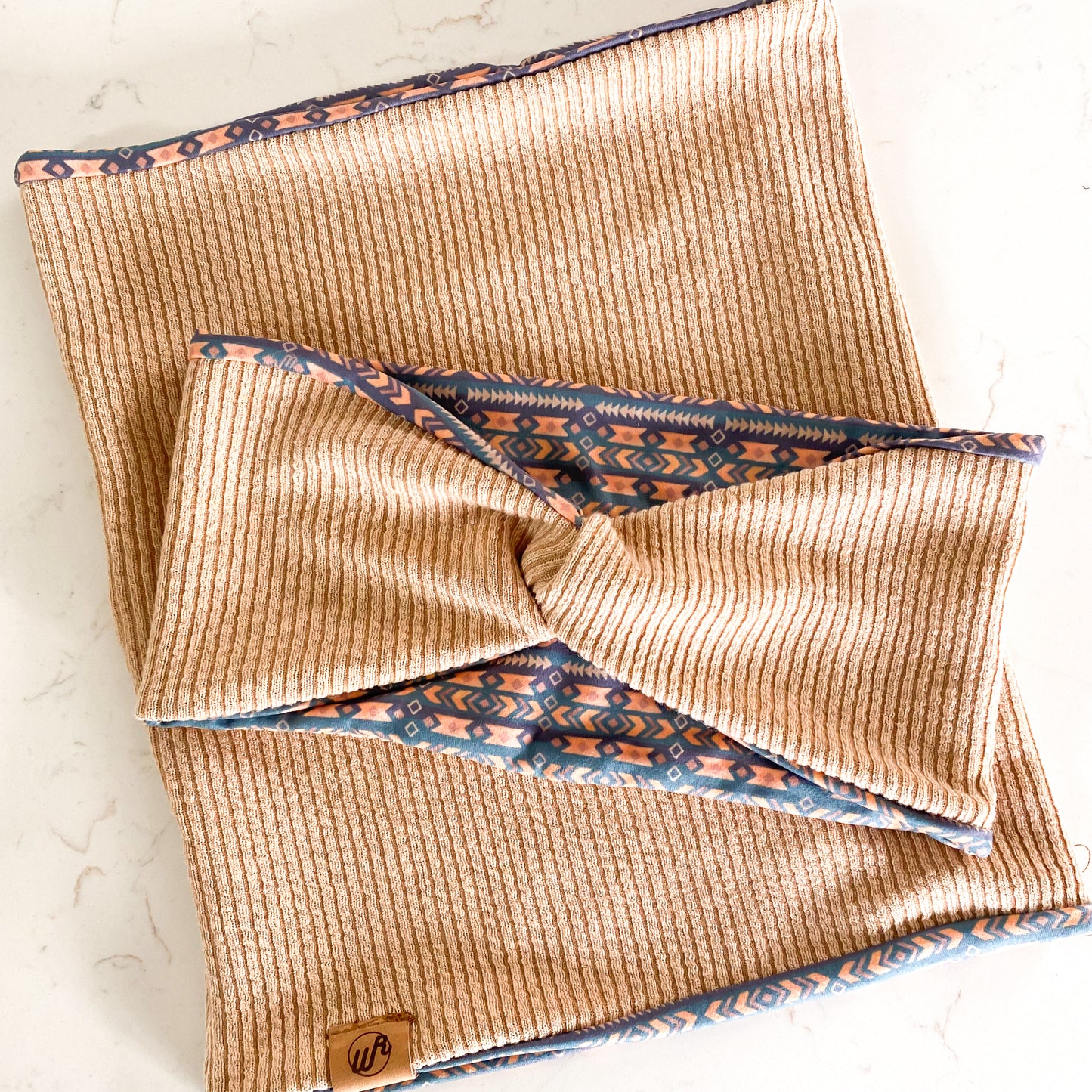 Montana West Tribal and Tan Koozie Set