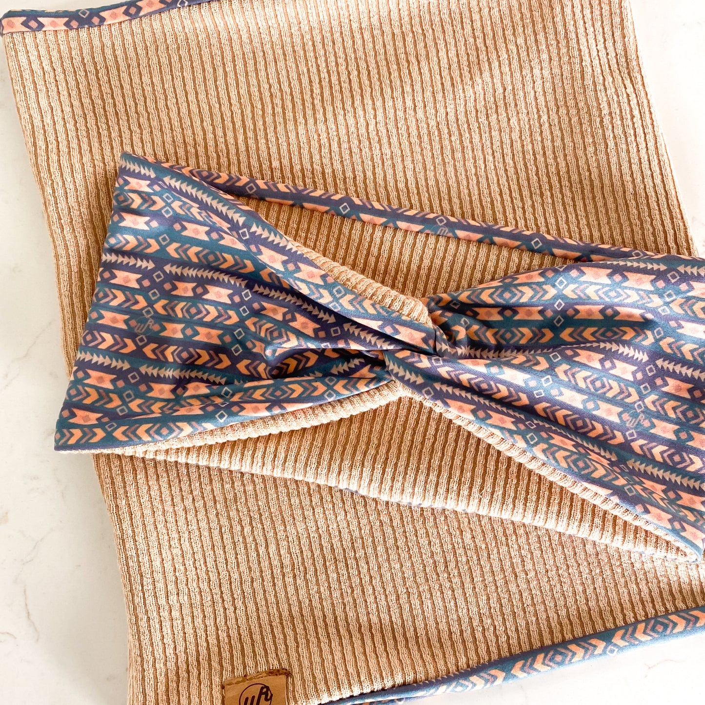 Montana West Tribal and Tan Koozie Set