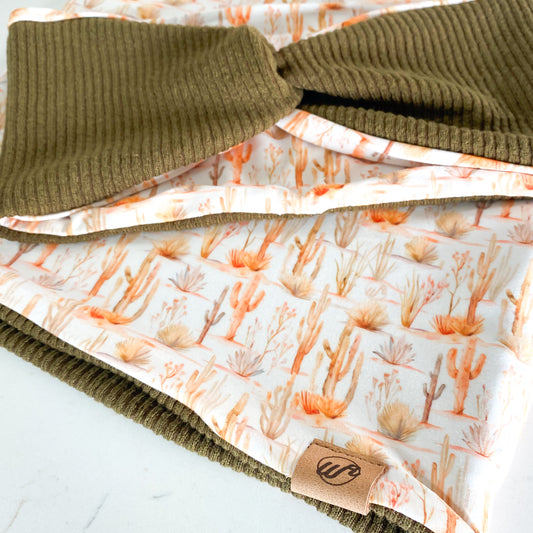 Desert Meadows and Olive Koozie Set