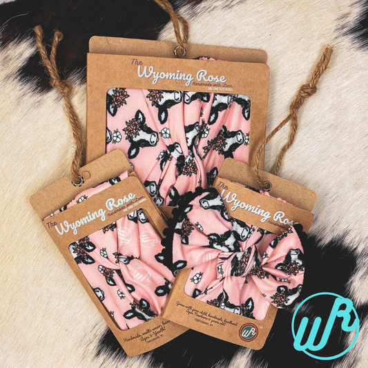 Petunia Dairy Headband