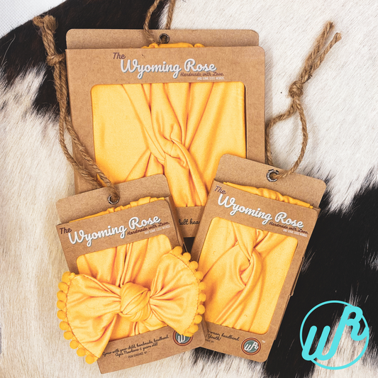 Solid Yellow Headband