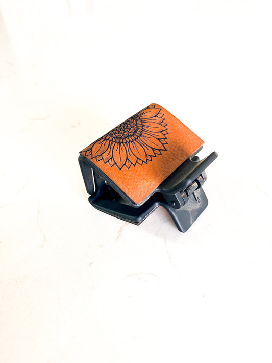 Sunflower 2" Claw Clip