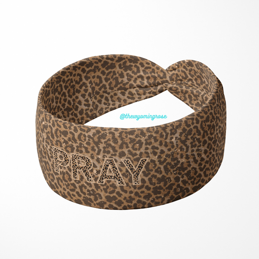 Pray Leopard Headband