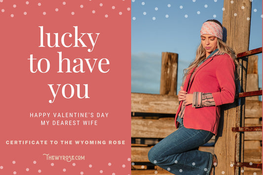Lucky to Have You Valentine's Day Gift Card