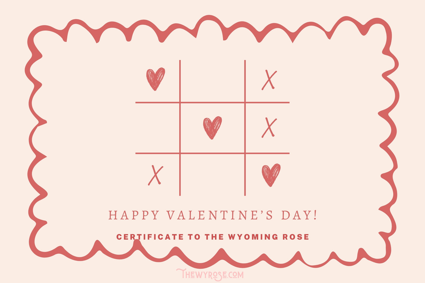 XOXO Valentine's Day Gift Card