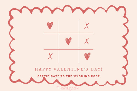 XOXO Valentine's Day Gift Card