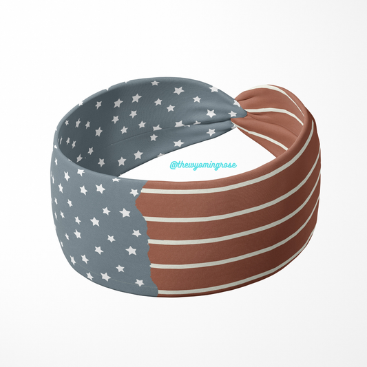Muted Flag Headband