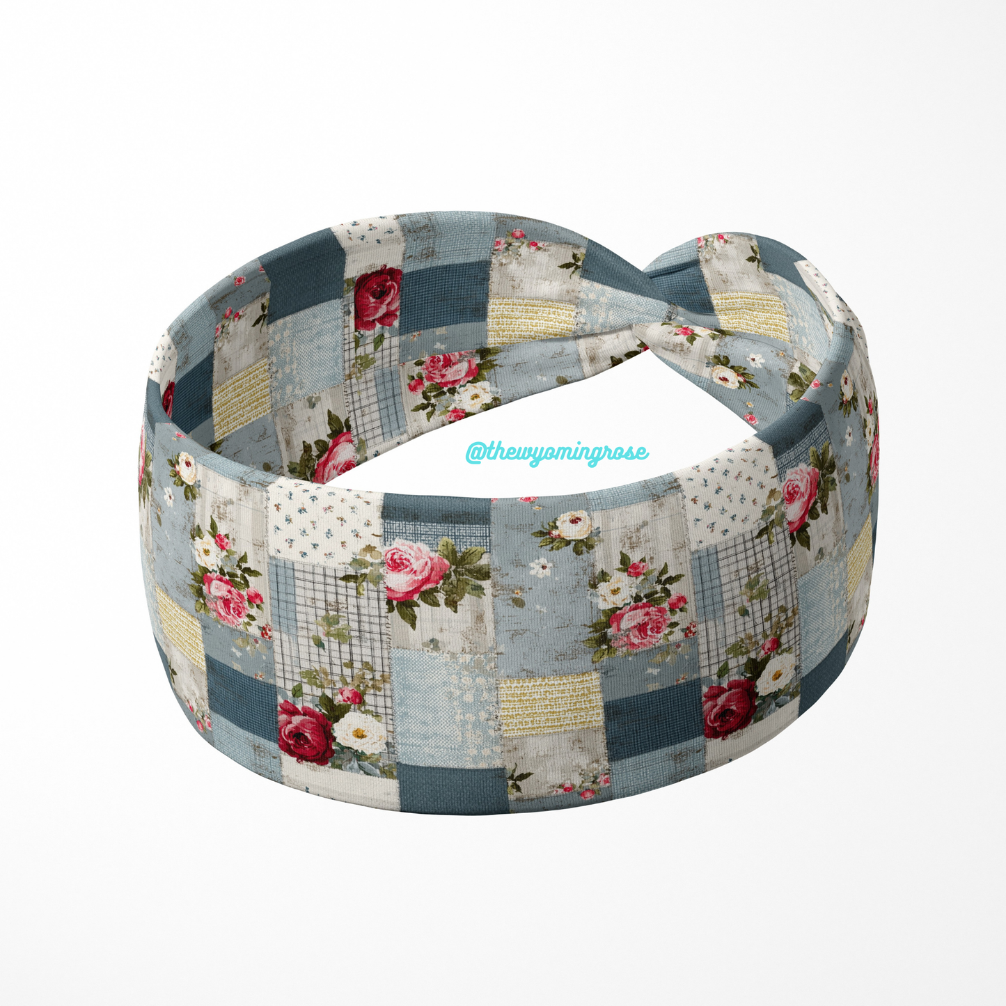 Floral Quilt Headband