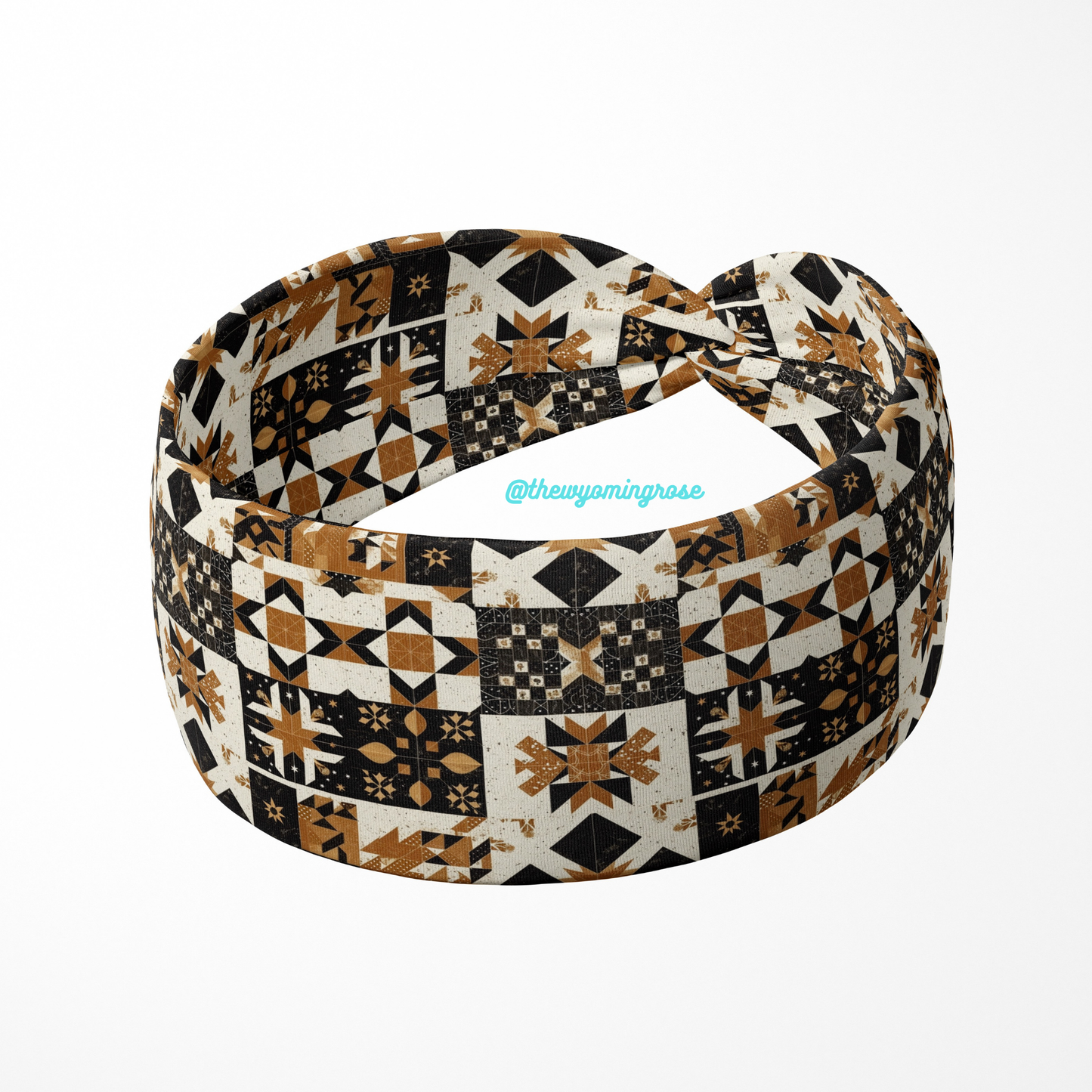 Earthy Patchwork Headband