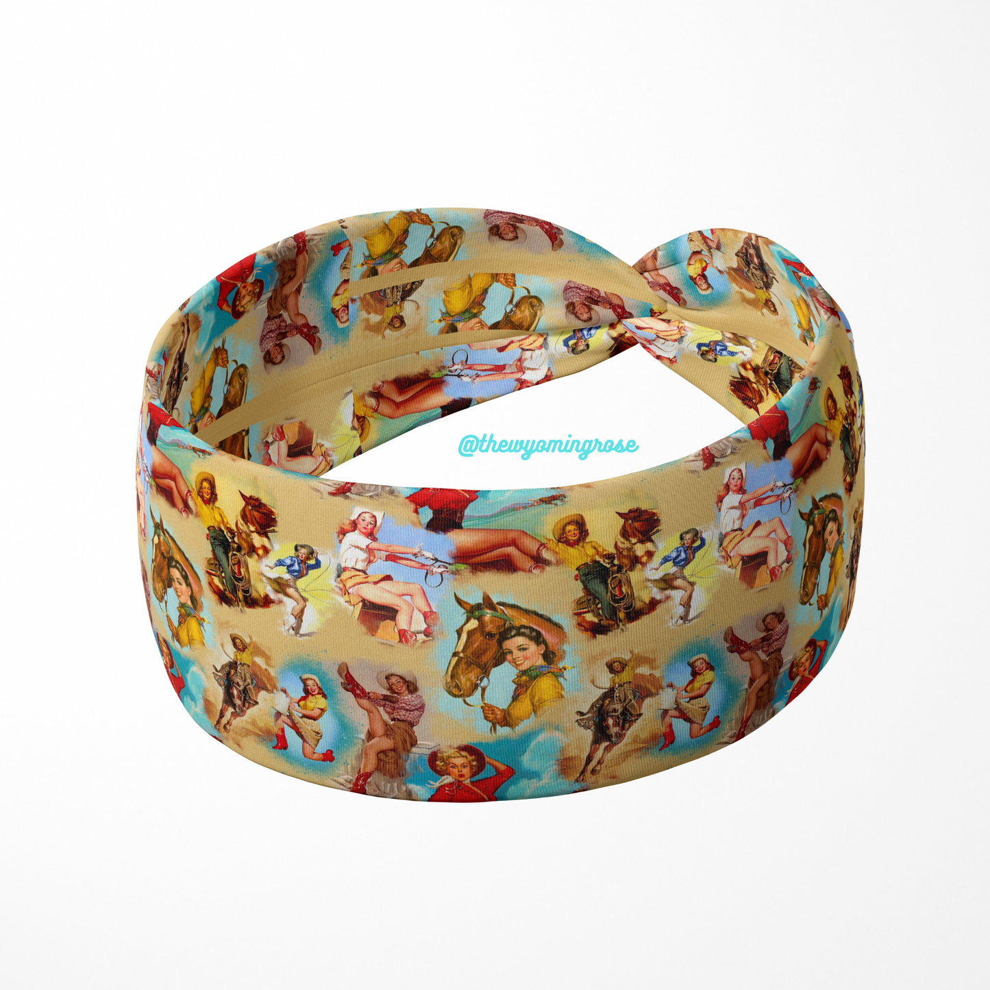 Vintage Cowgirls Headband