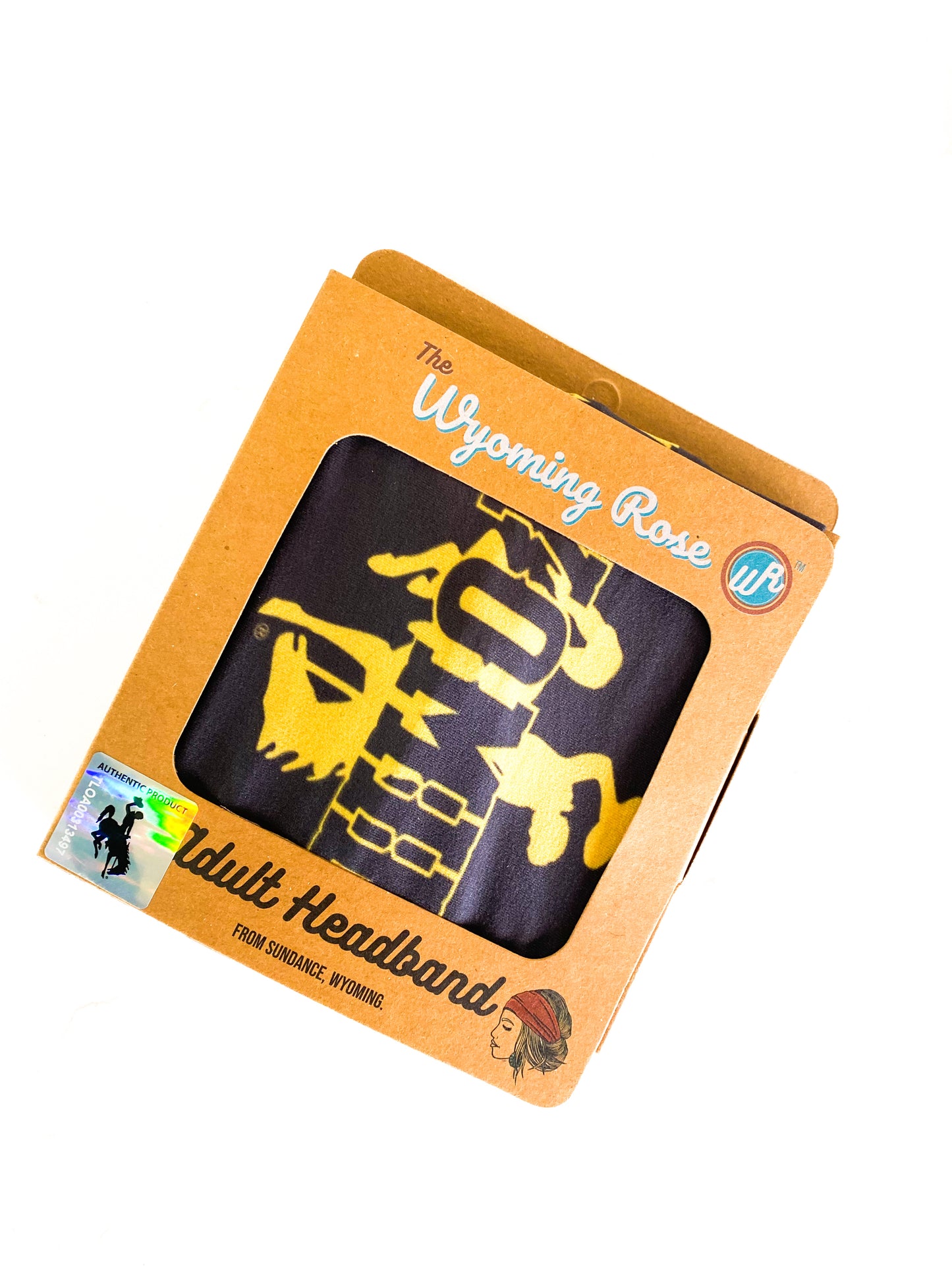 Wyoming Buckin' Horse Headband