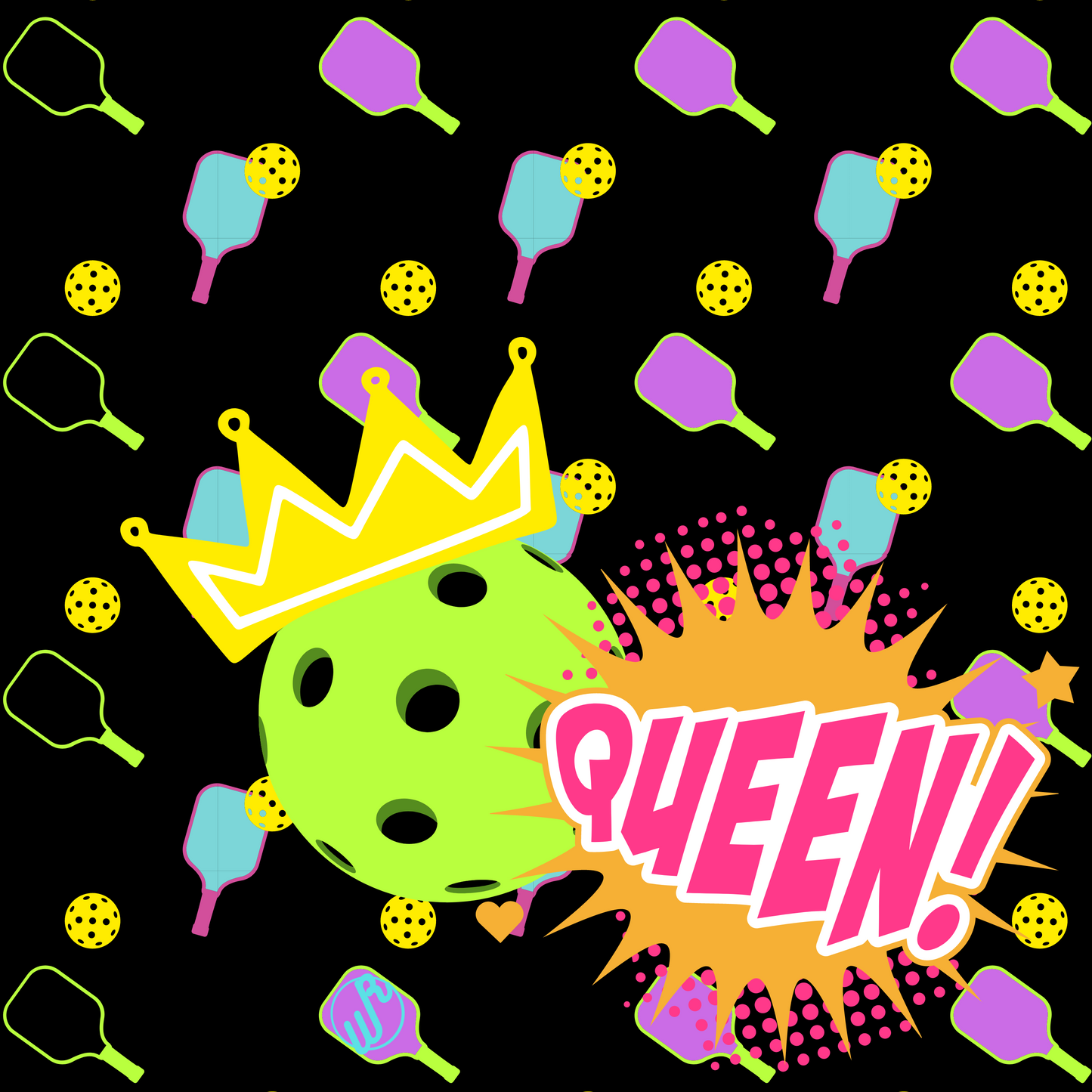 Pickle-ball Queen