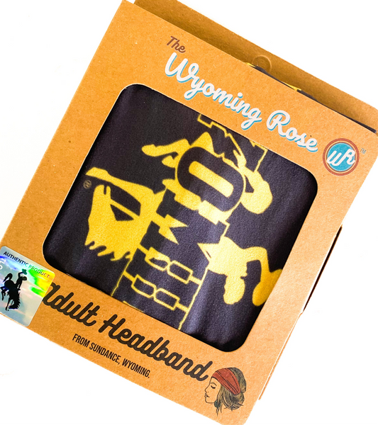 Wyoming Buckin' Horse Headband