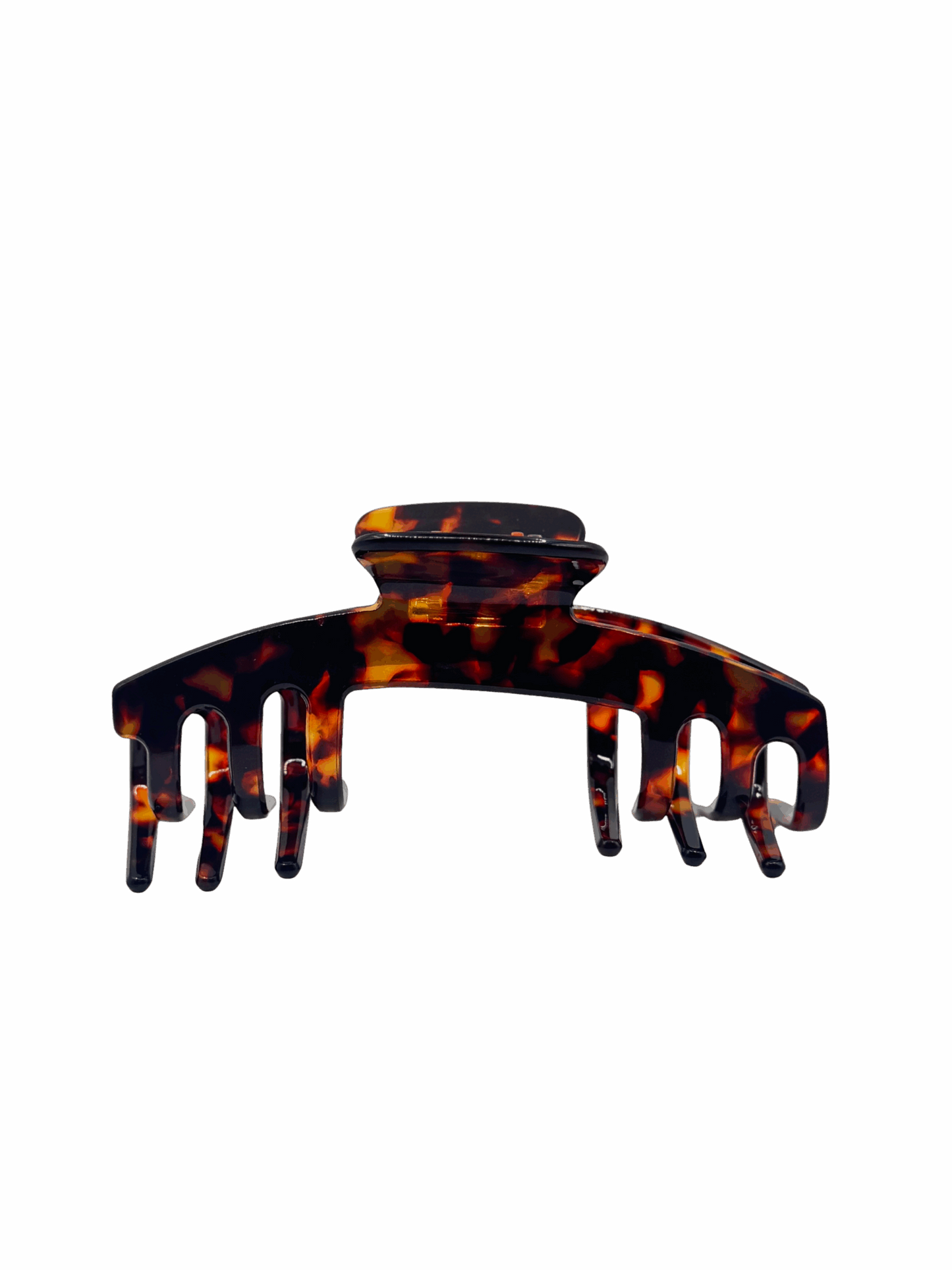 BROWN TORTOISE Baseball Cap Claw Clip